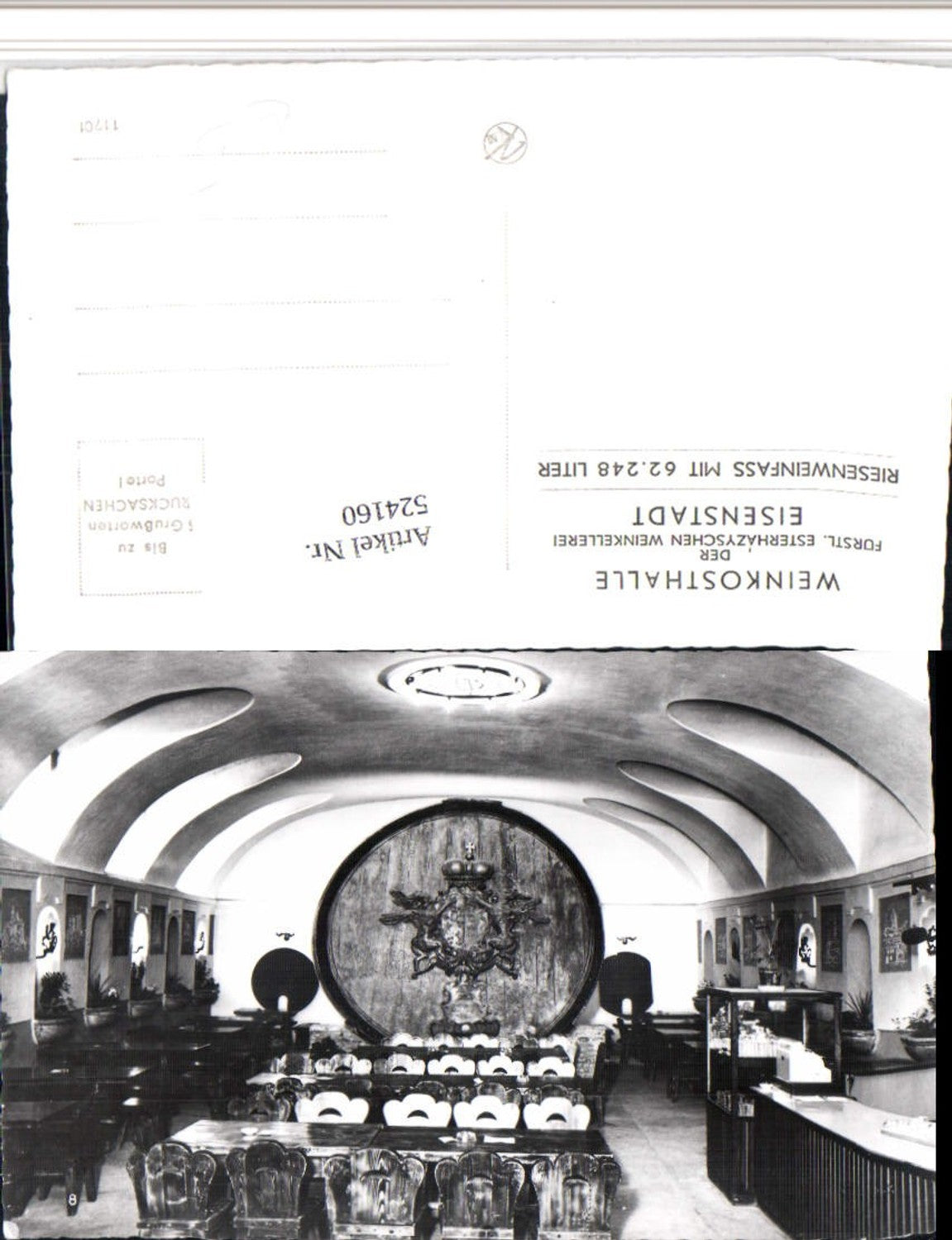 524160,Eisenstadt Weinkellerei Weinkosthalle Weinfass