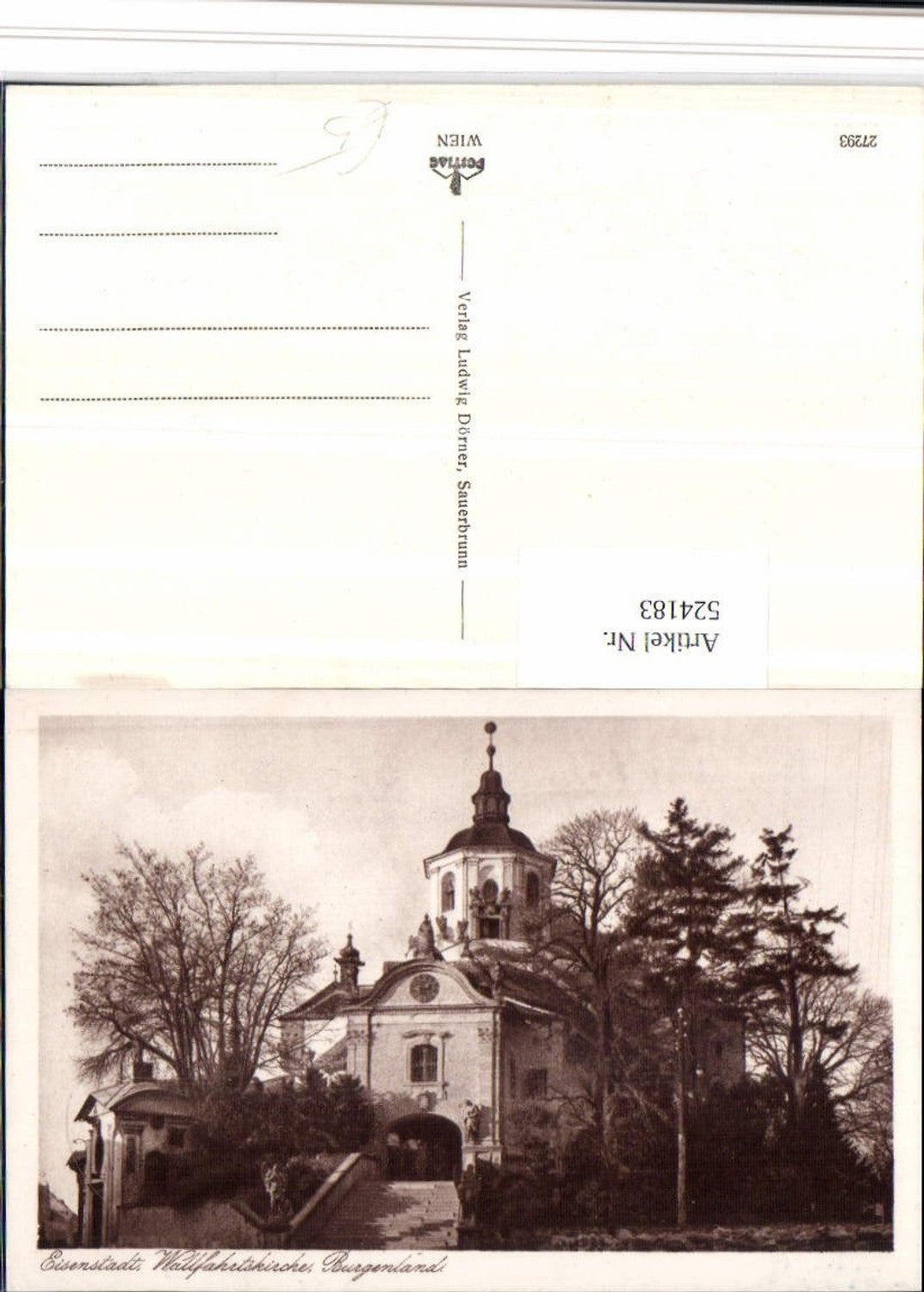 524183,Eisenstadt Wallfahrtskirche Kirche