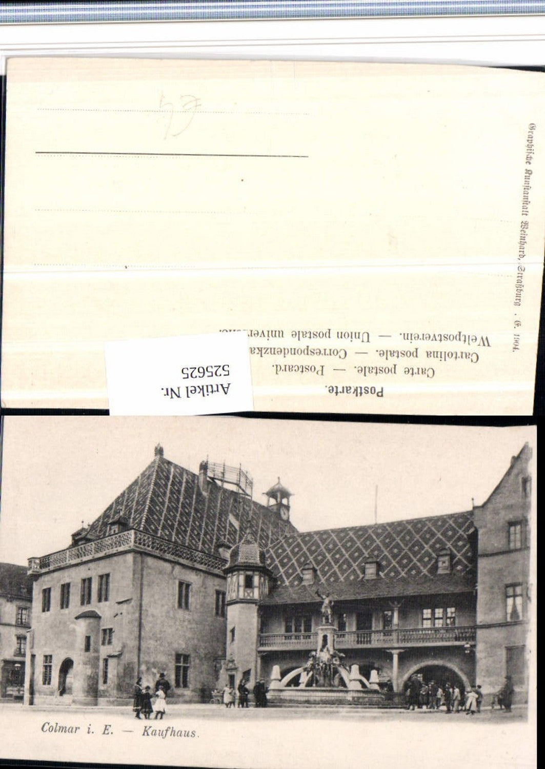 525625,Elsass Haut Rhin Colmar im Elsass Kaufhaus
