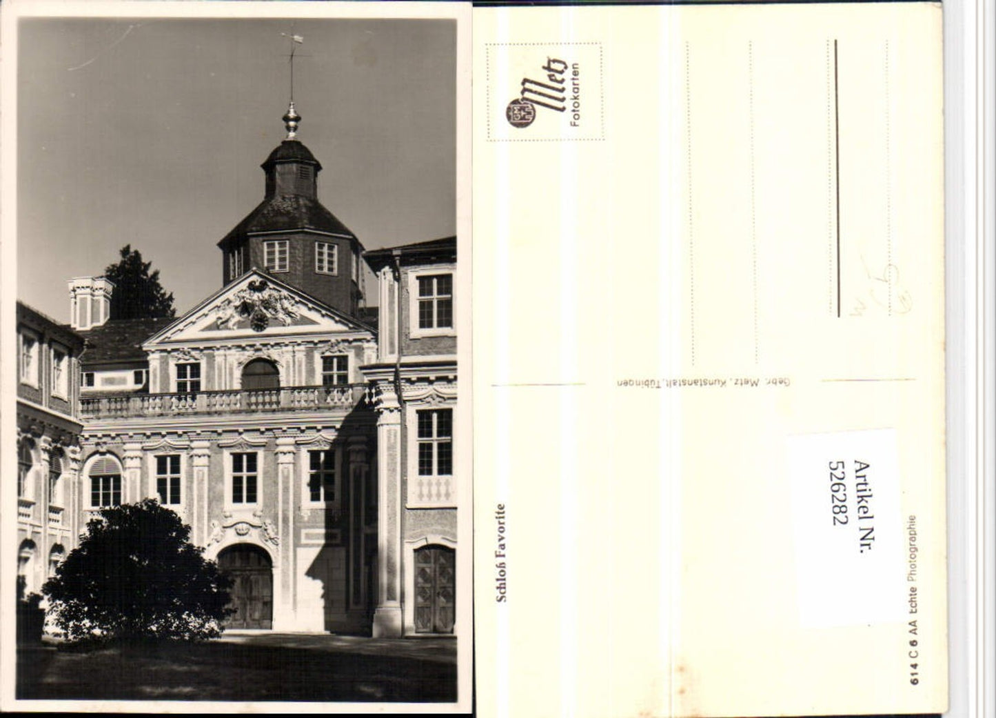 526282,Schloß Favorite b. Rastatt Förch Karlsruhe