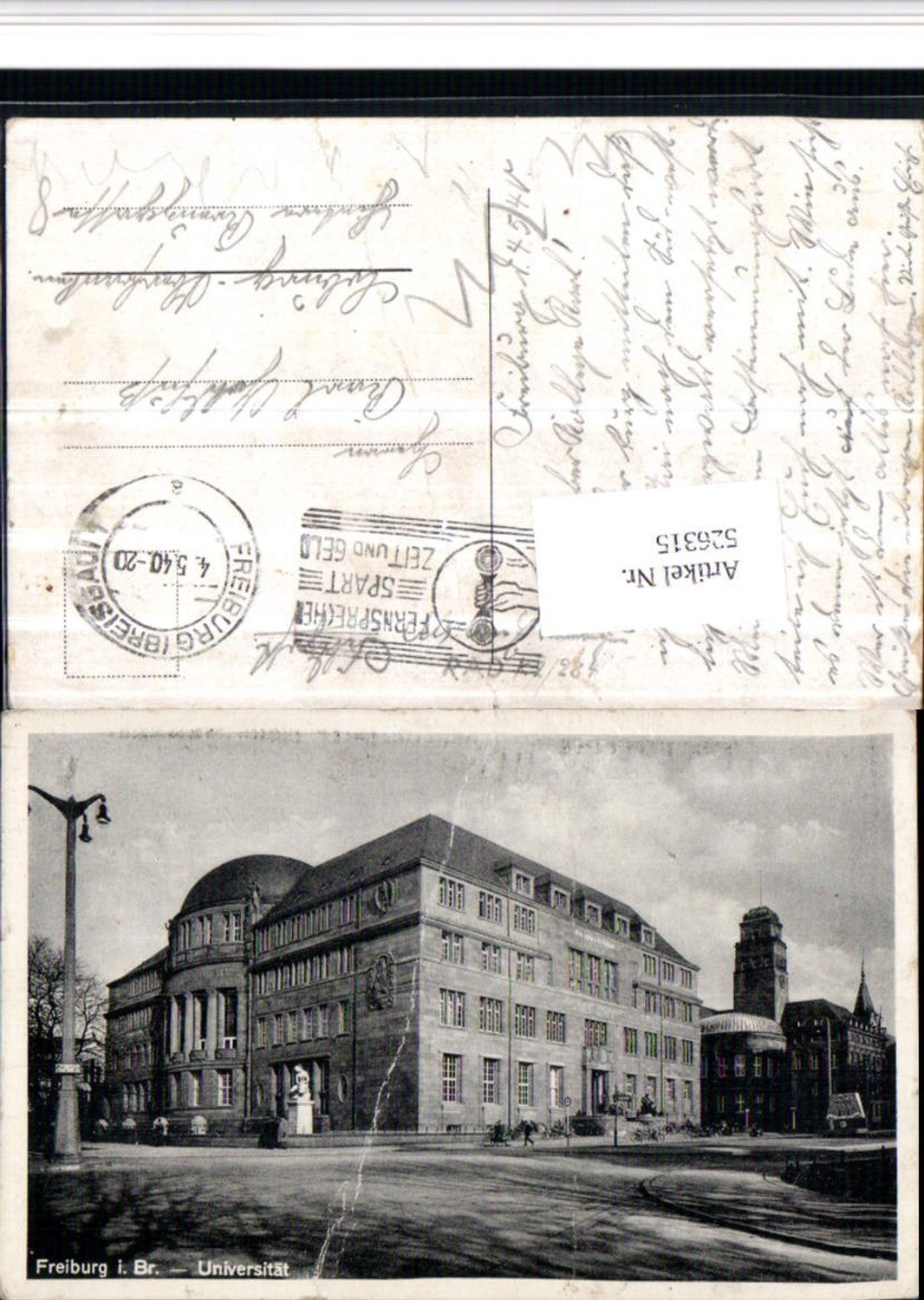 526315,Freiburg im Breisgau Universität 1940