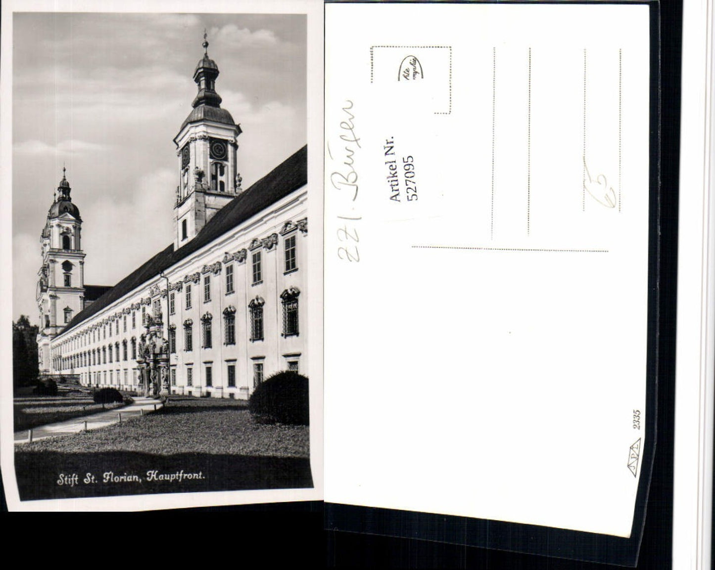 527095,Stift St. Florian bei Linz Hauptfront