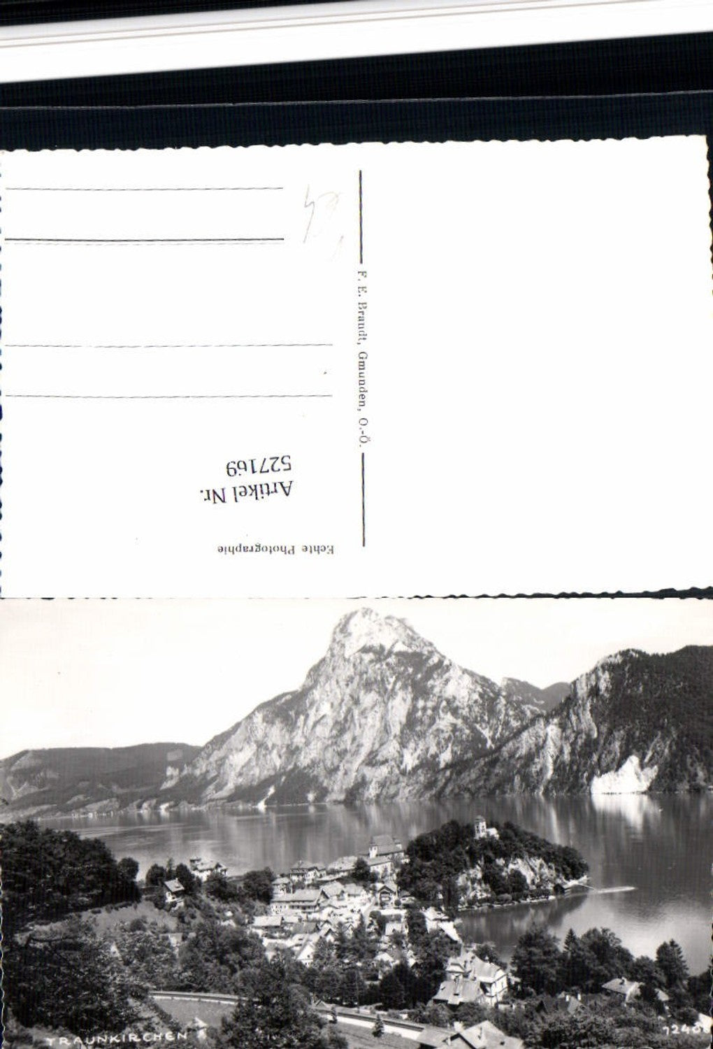 527169,Foto-AK Traunkirchen am Traunsee