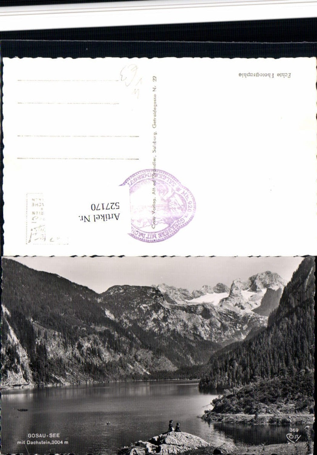 527170,Gosausee bei Gosau m. Dachstein pub Cosy 369