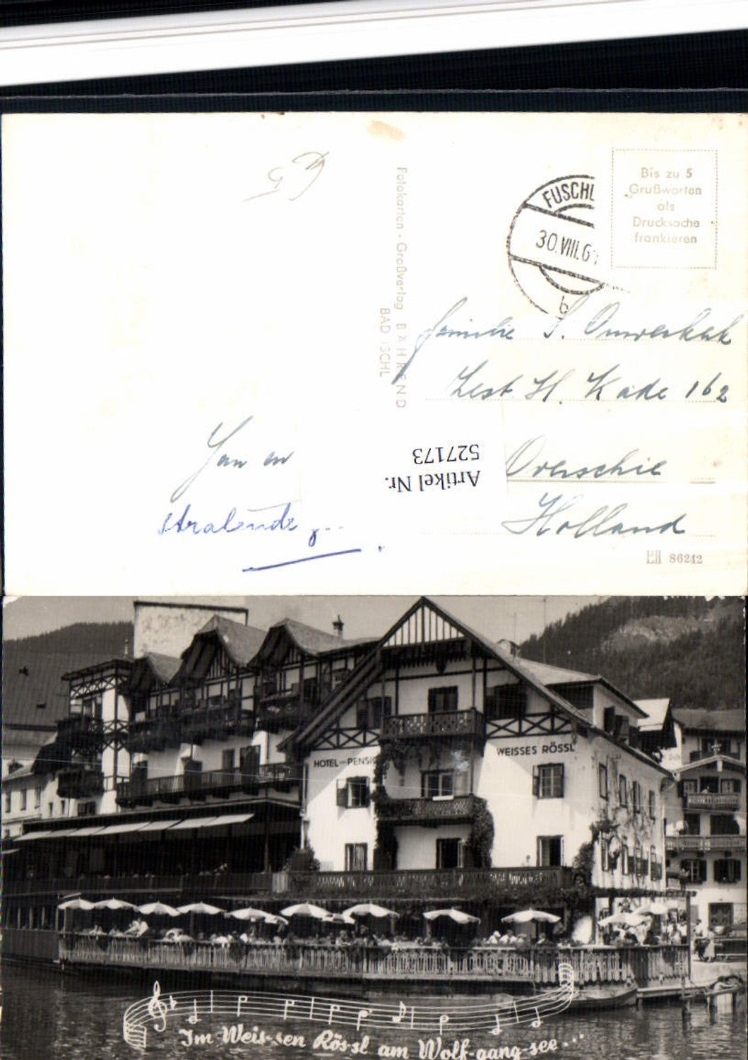 527173,St. Wolfgang am Wolfgangsee Weisses Rössl Terrasse