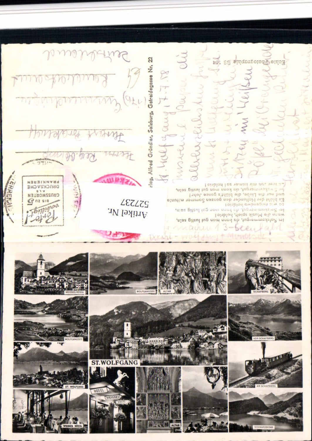 527237,St. Wolfgang am Wolfgangsee Schafberg