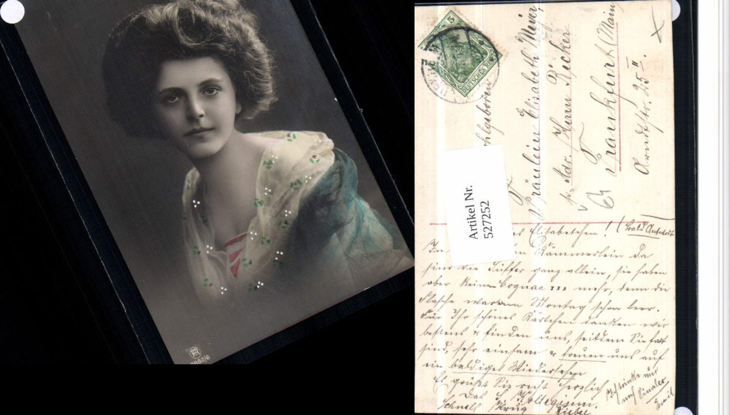 527252,Foto-AK Frau Erotik Portrait pub RPH 2882/6