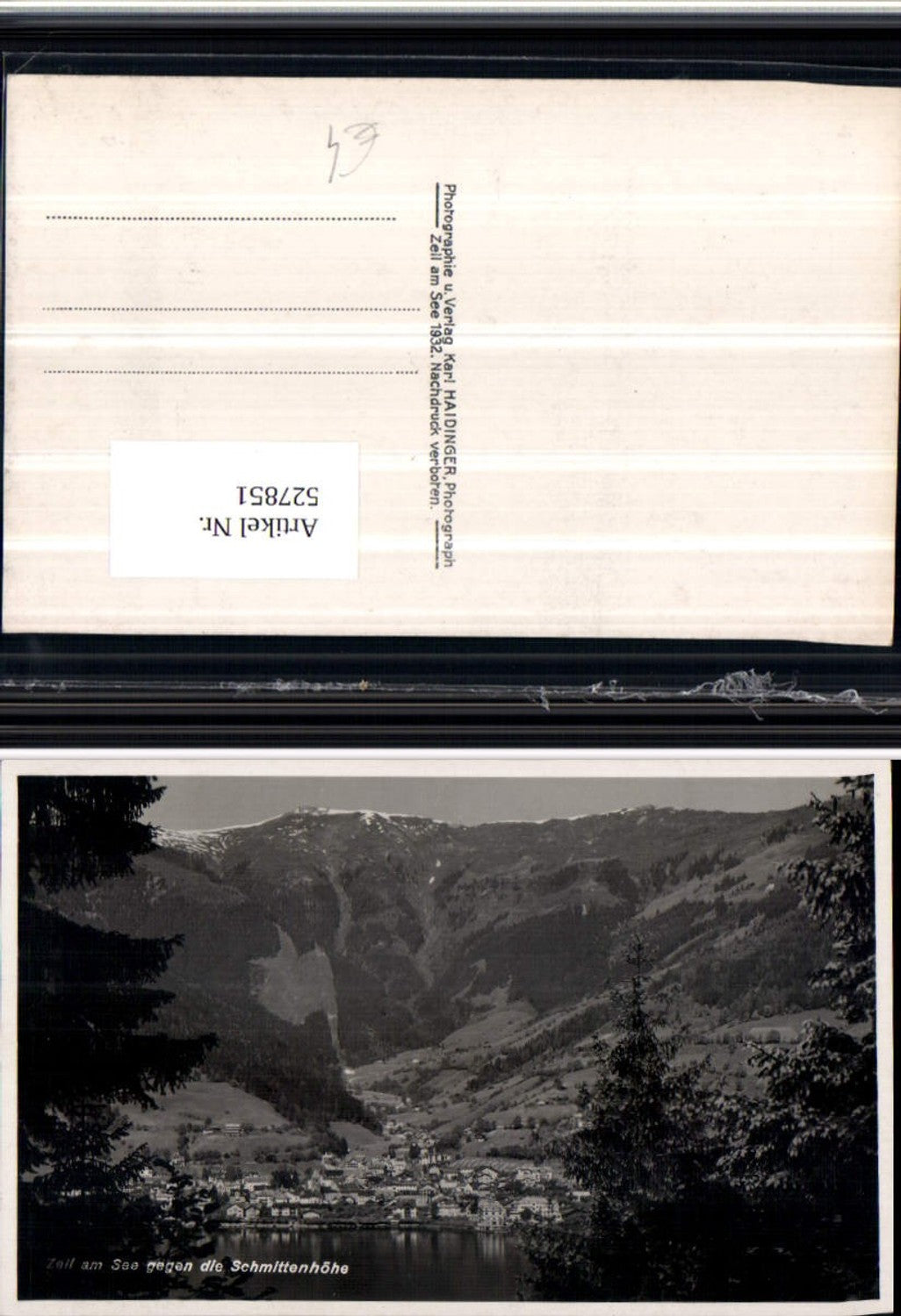 527851,Zell am See m. Schmittenhöhe