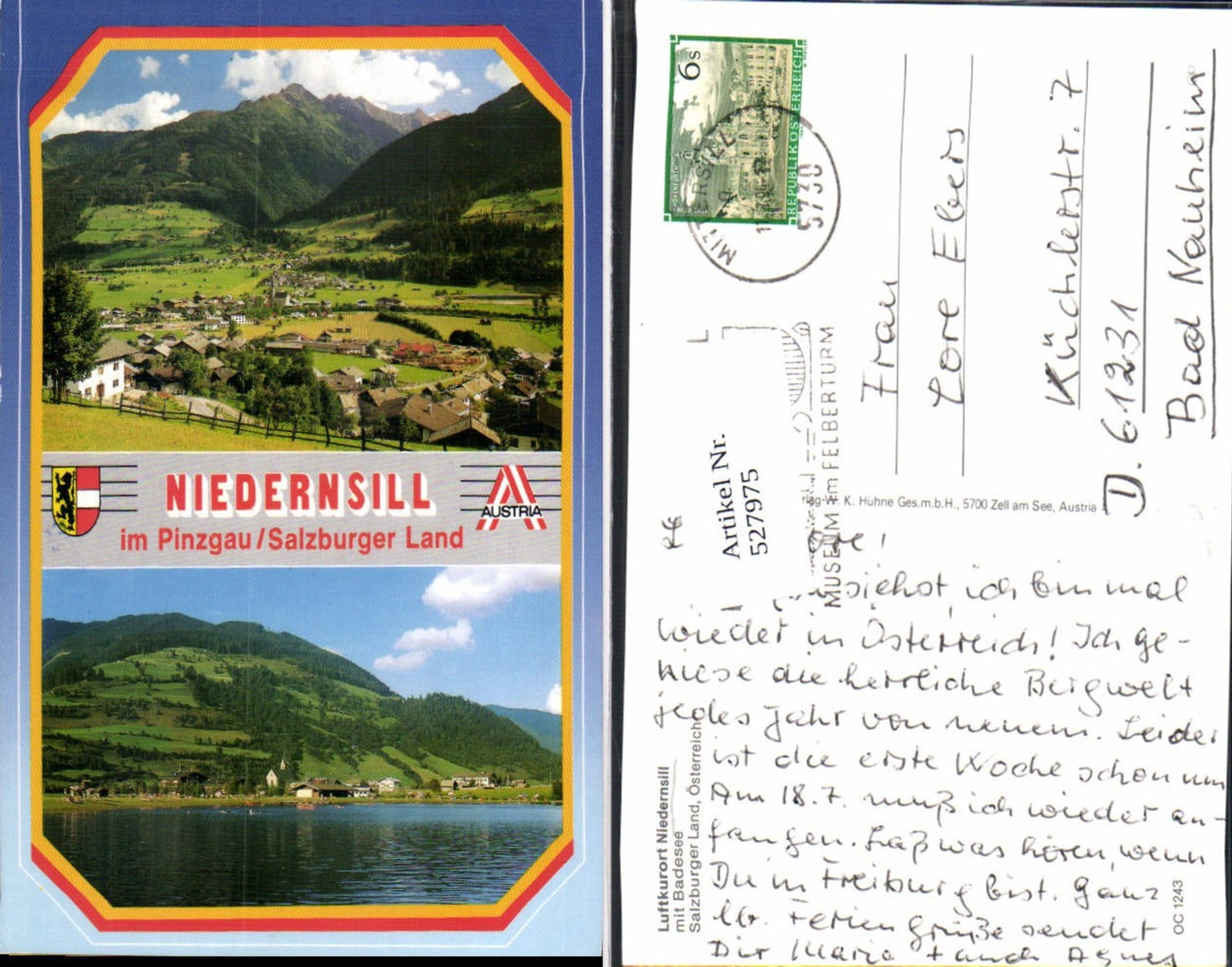 527975,Niedernsill im Pinzgau