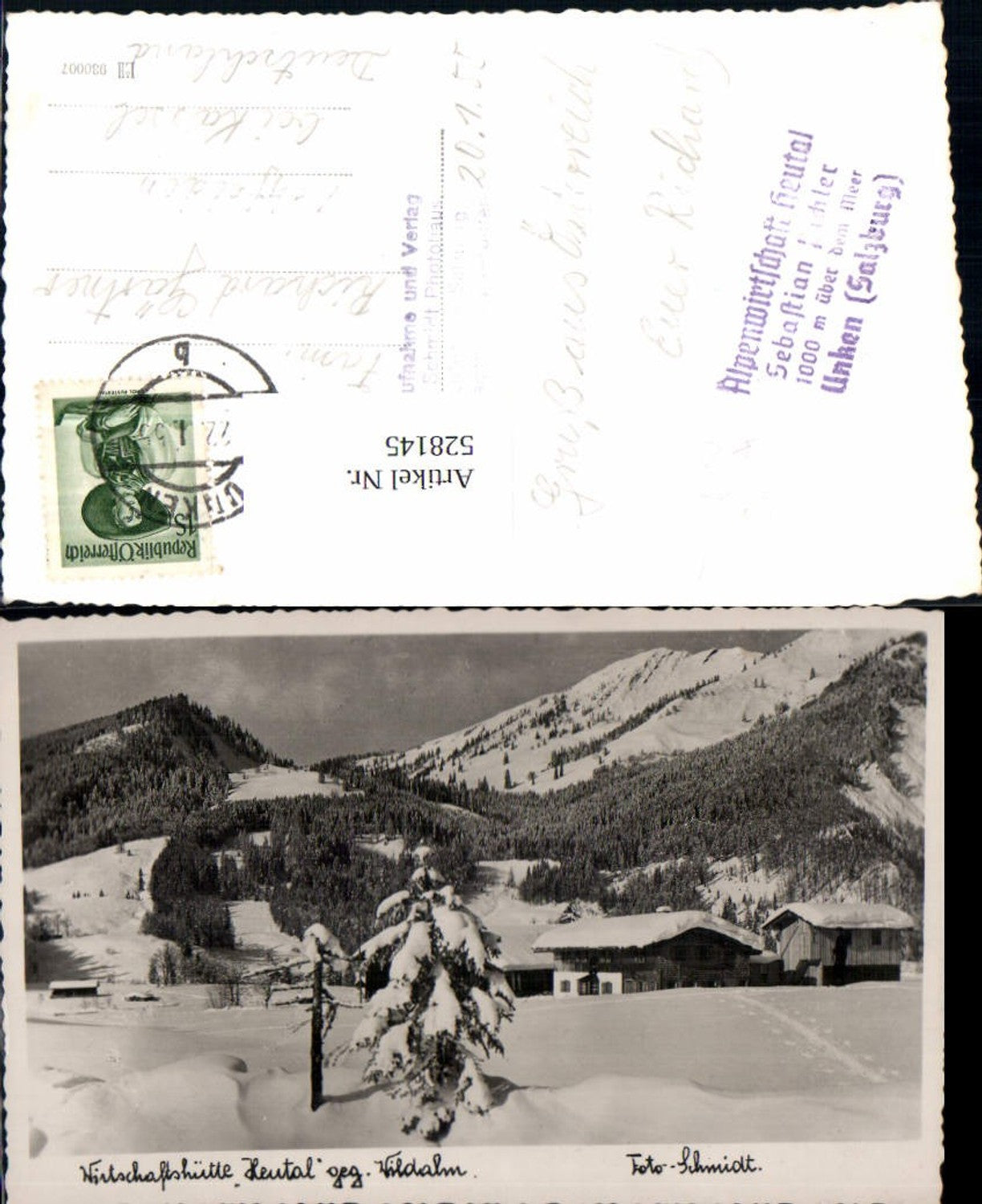 528145,Wirtschaftshütte Heutal bei Lofer Unken pub Foto Schmidt