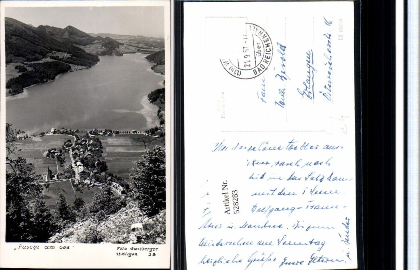 528283, Fuschl am See pub Gastberger 2B