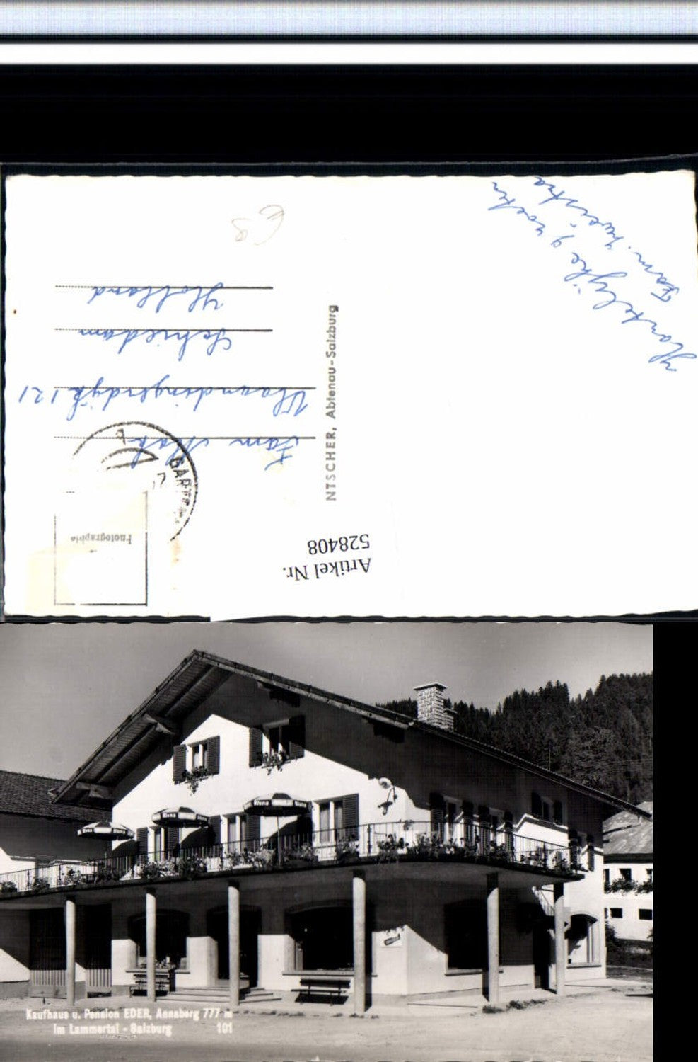 528408,Kaufhaus Pension Eder Annaberg im Lammertal pub Tantscher 101