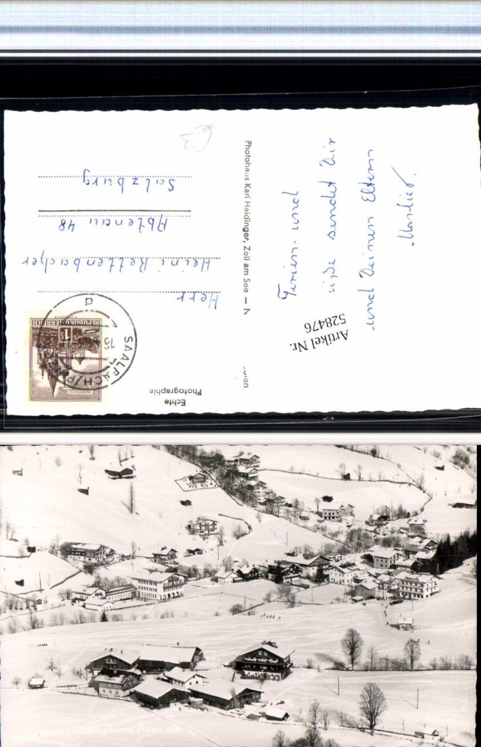 528476,Hinterglemm b. Saalbach im Pinzgau