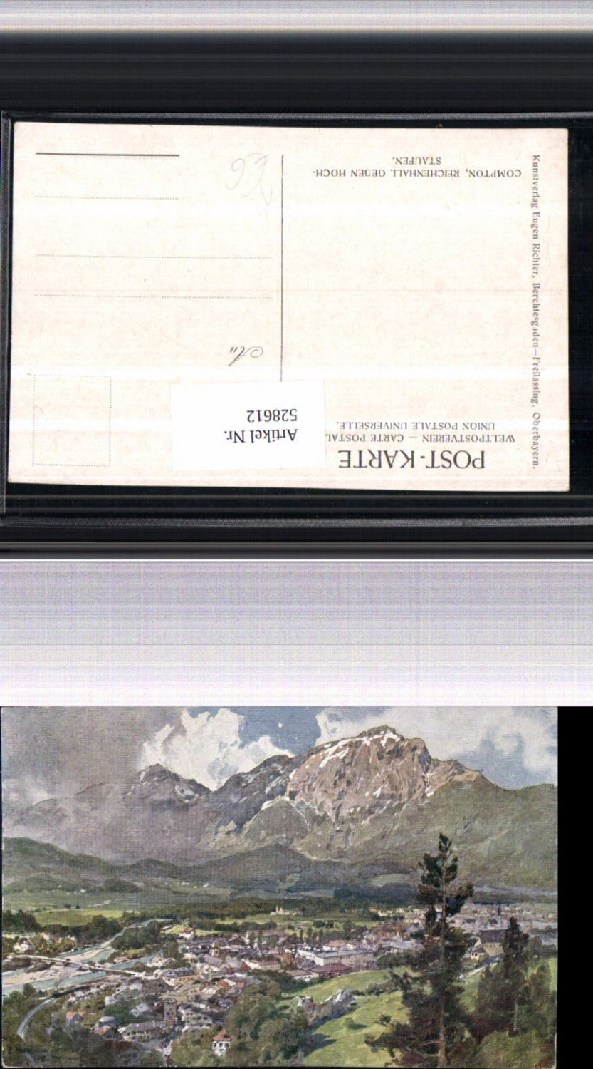 5285612,Künstler AK E. Harrison Compton Reichenhall