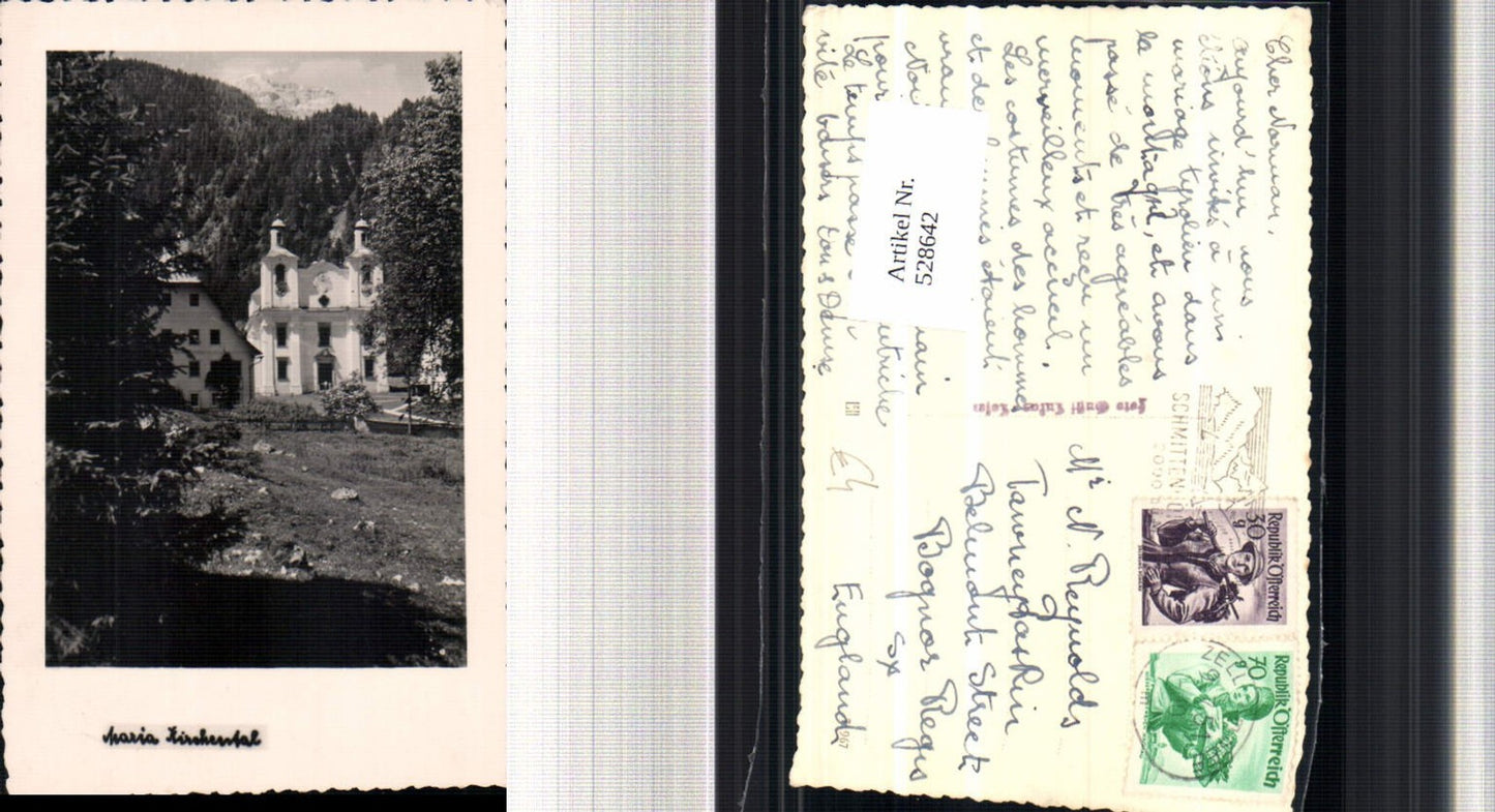 5285642,Foto-AK Maria Kirchental b. Lofer Unken