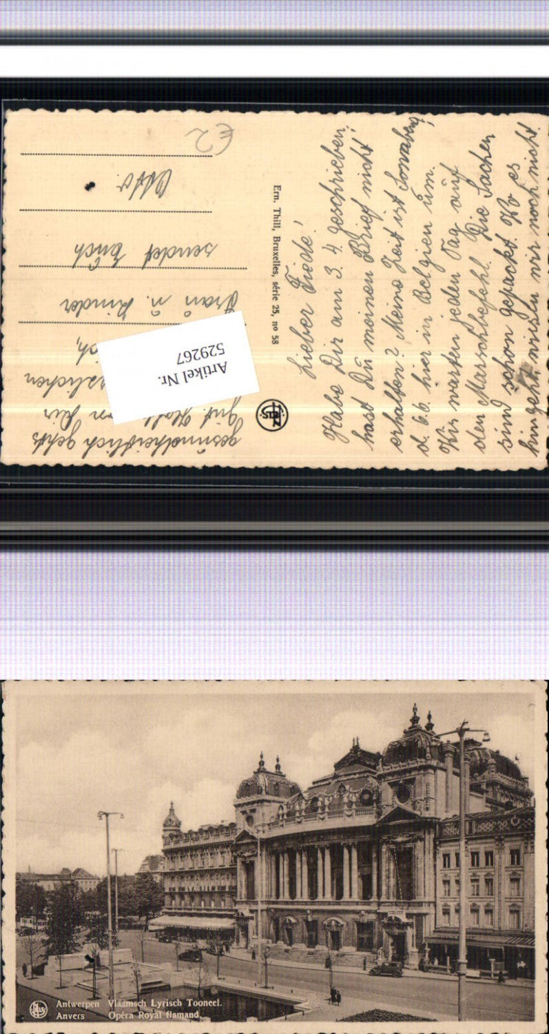 529267,Belgium Anvers Antwerpen Opera Royal