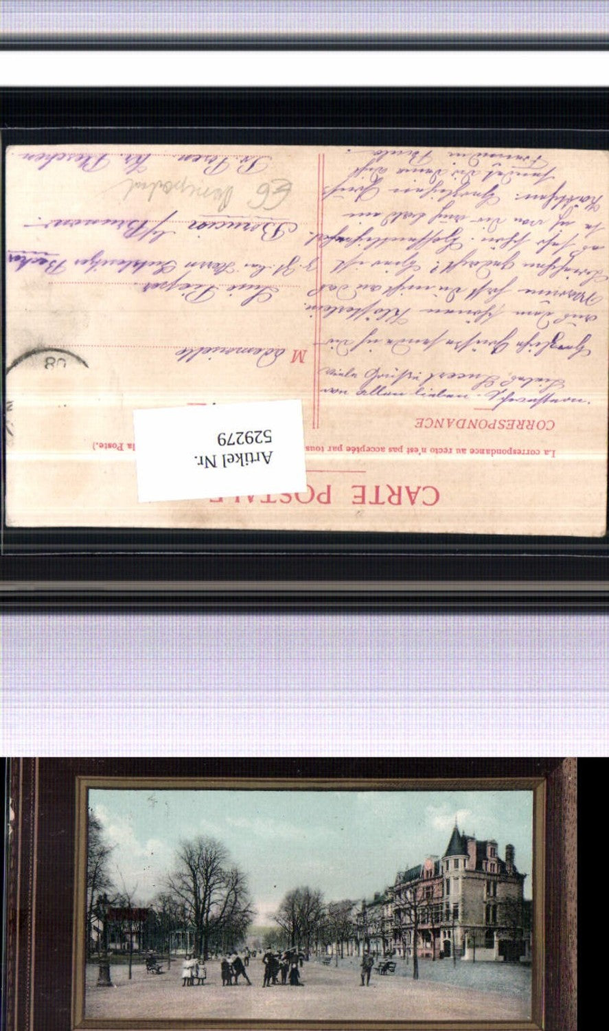 529279,Belgium Liege Lüttich Boulevard Avroy Partie Passepartout