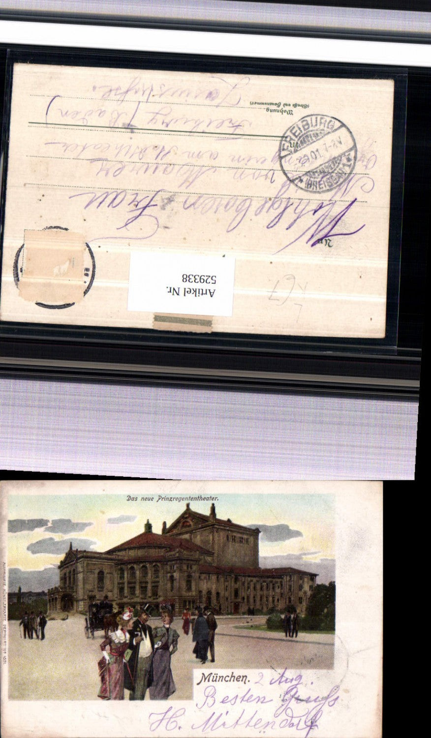 529338,tolle Künstler Litho München Prinzregententheater Theater
