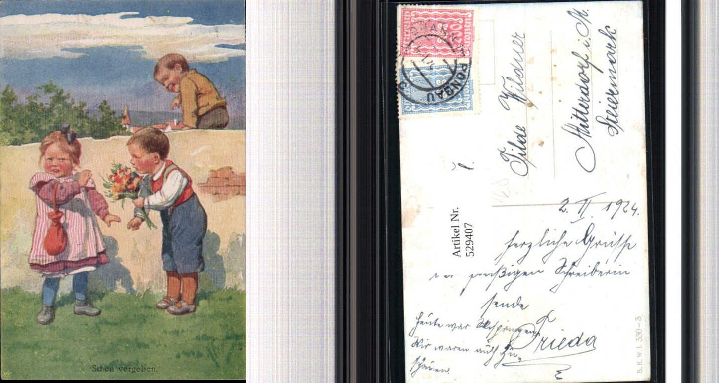 529406, Artist AK Karl Feiertag Already taken pub BKWI 330-3