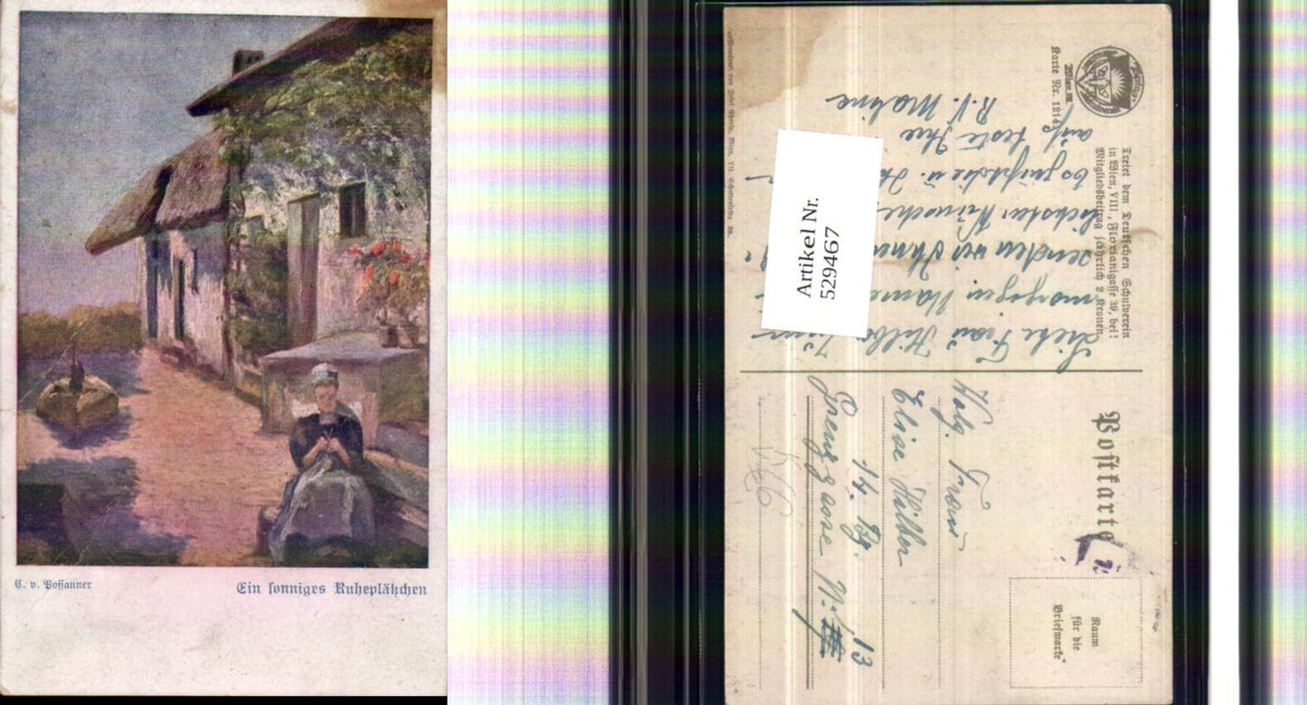 529467,Deutscher Schulverein 1214 E. v. Possanner Stricken nähen