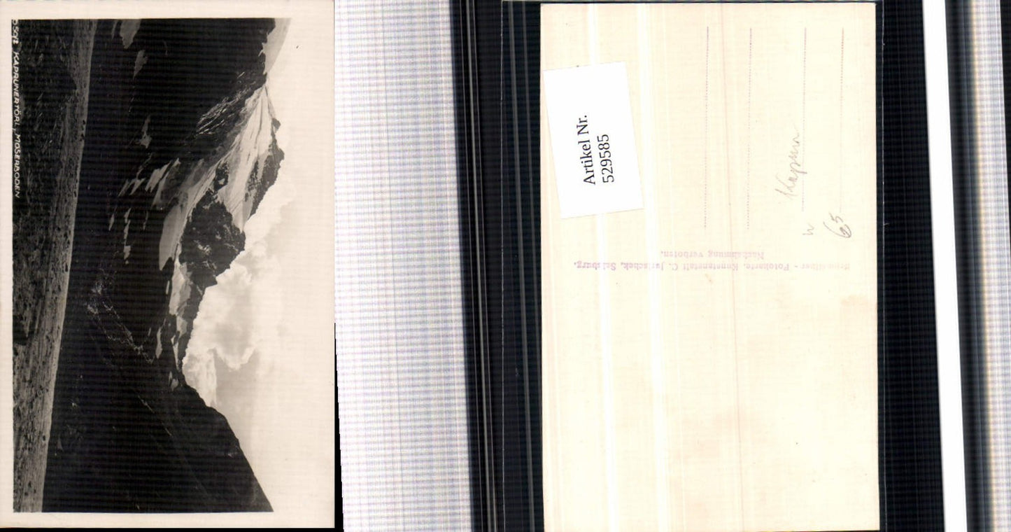 529585,Kaprun Kaprunertal Moserboden Kaprunertörl