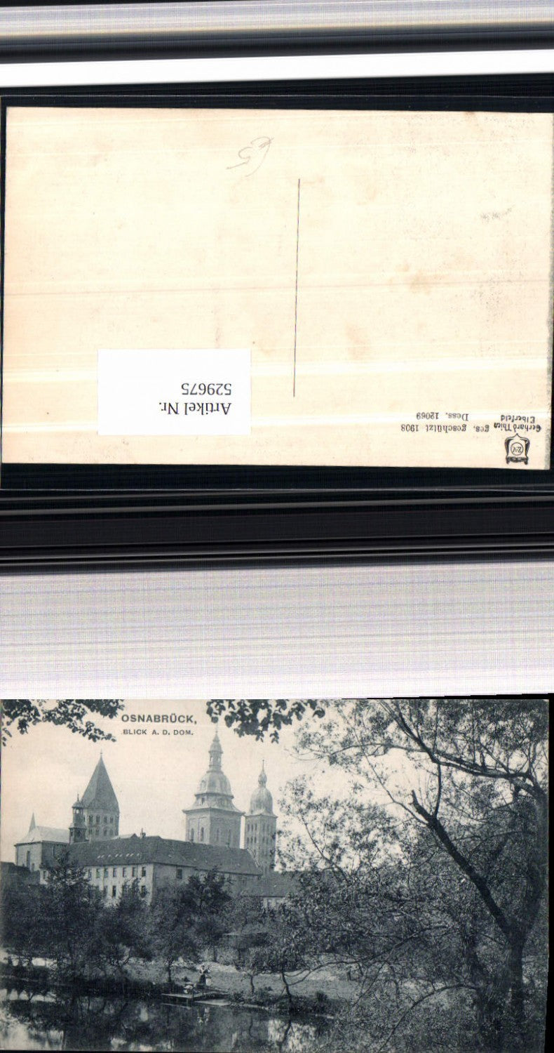 529675,Osnabrück Blick zum Dom