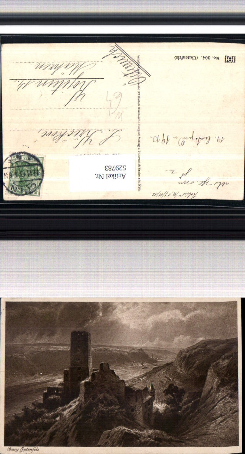 529783,Burg Gutenfels Kaub Loreley