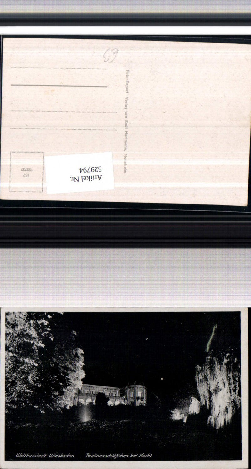 529794,Wiesbaden Paulinenschlößchen b. Nacht