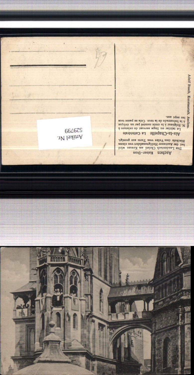 529799,Aachen Kaiser Dom