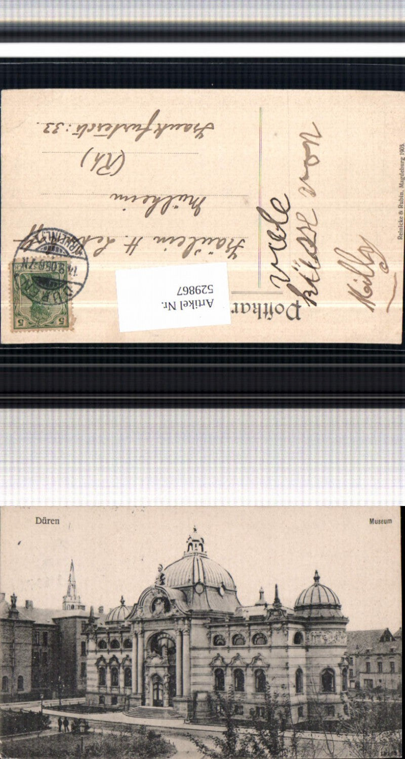 529867,Düren Museum 1905