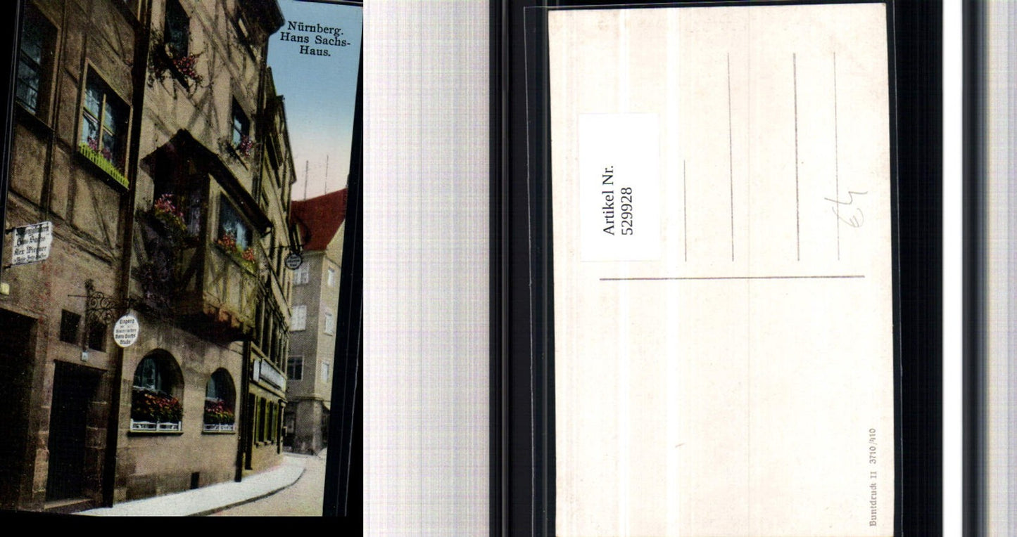 529928, Nuremberg Hans Sachs House