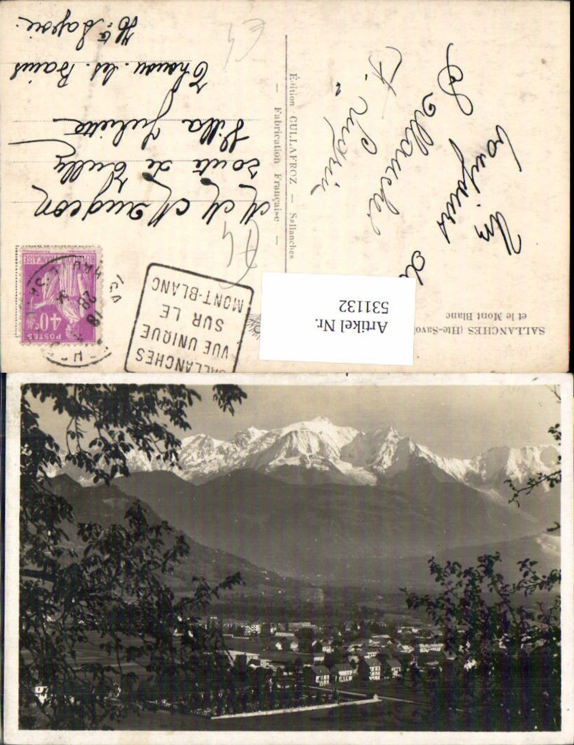 531132,France Haute Savoie Sallanches Mont Blanc