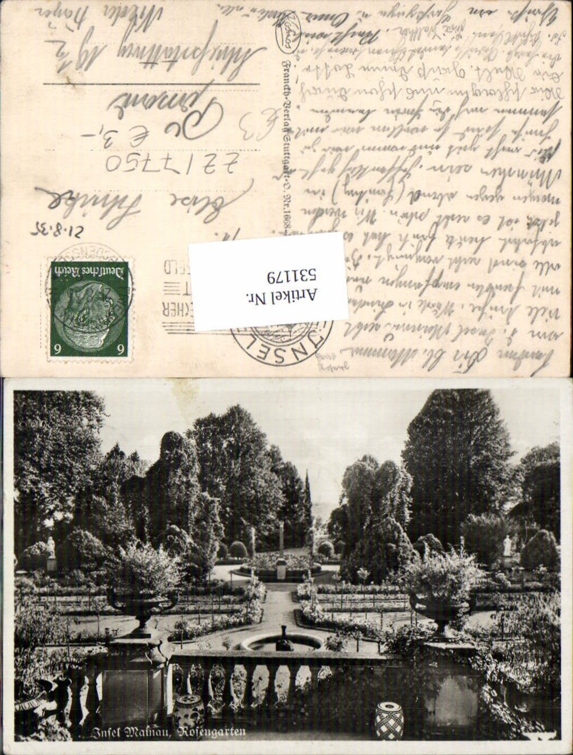 531179, Mainau Island in Lake Constance, Constance, Rose Garden