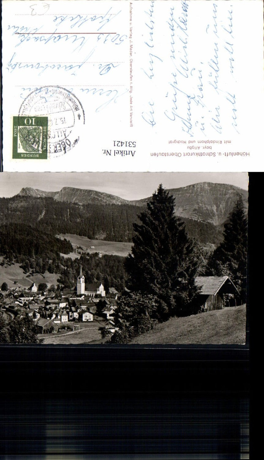 531421, Oberstaufen Allgäu Rindalphorn and Hochgrat