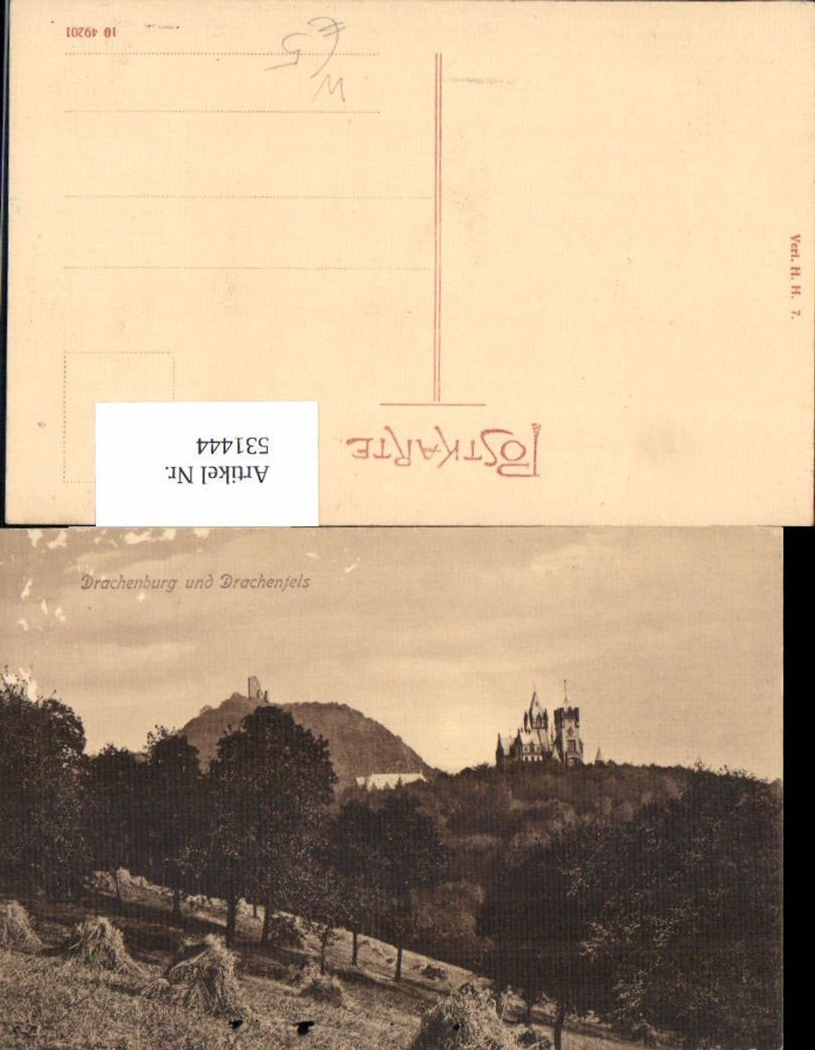 531444,Drachenburg u. Drachenfels Königswinter