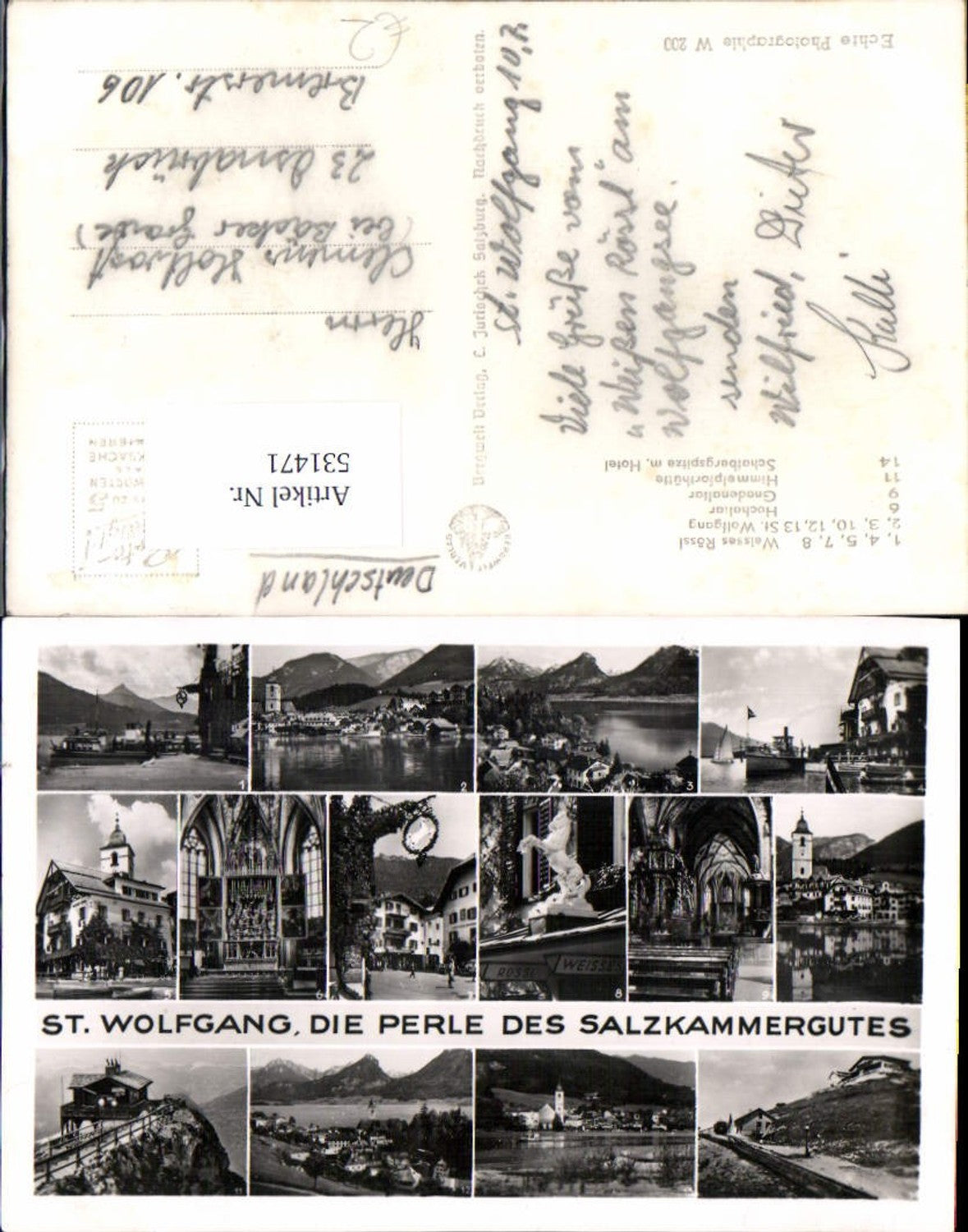 531471,St. Wolfgang am Wolfgangsee Mehrbild Salzkammergut