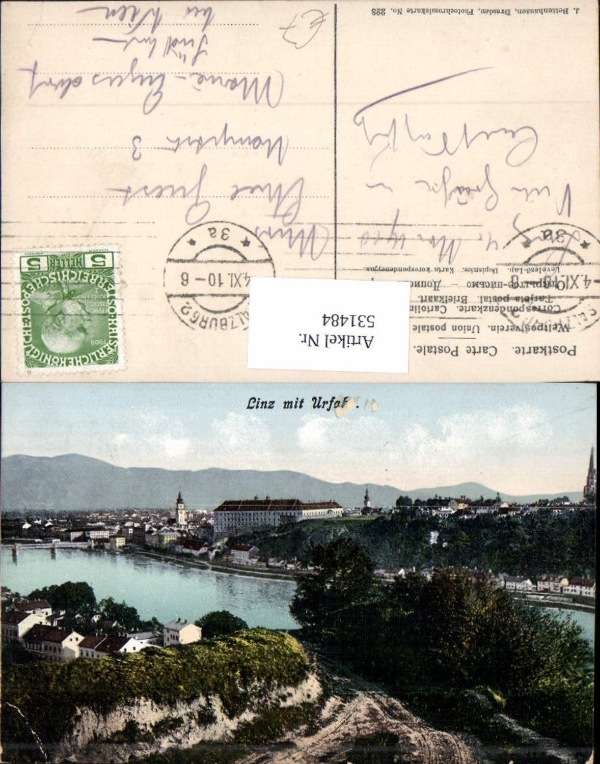 531484,Linz an der Donau mit Urfahr