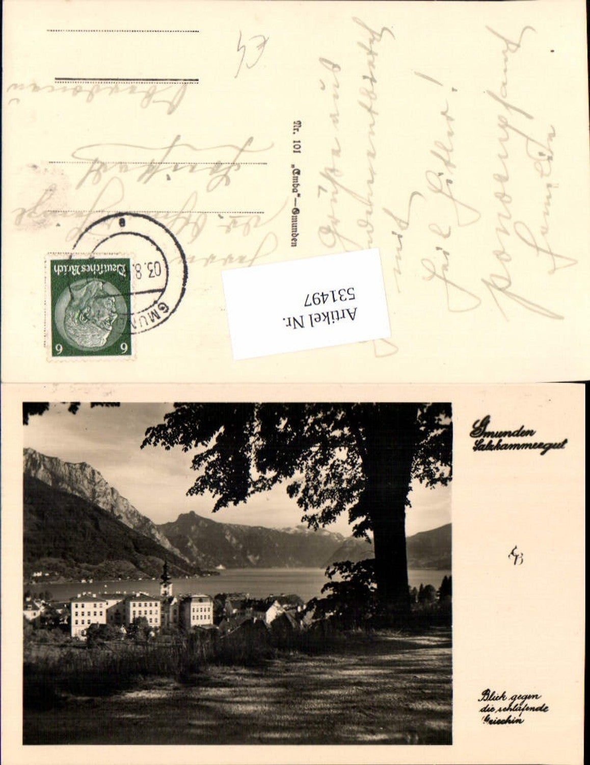 531497,Gmunden am Traunsee Ortspartie