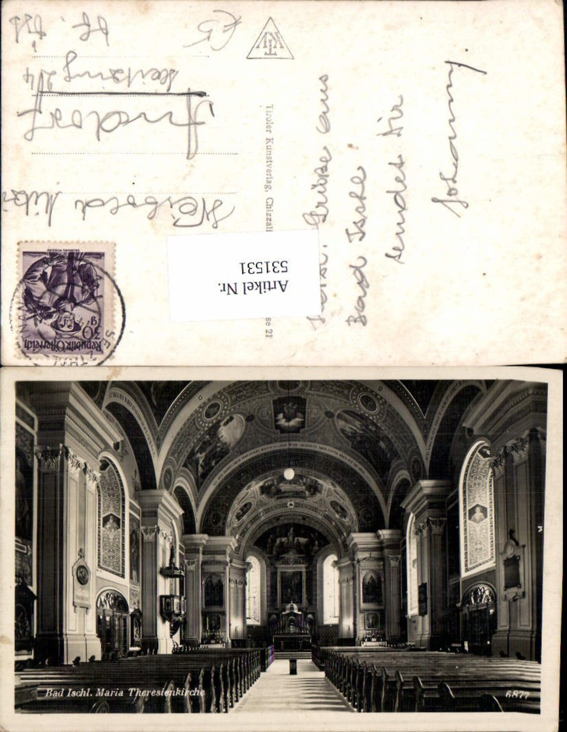 531531,Bad Ischl Maria Theresienkirche Kirche