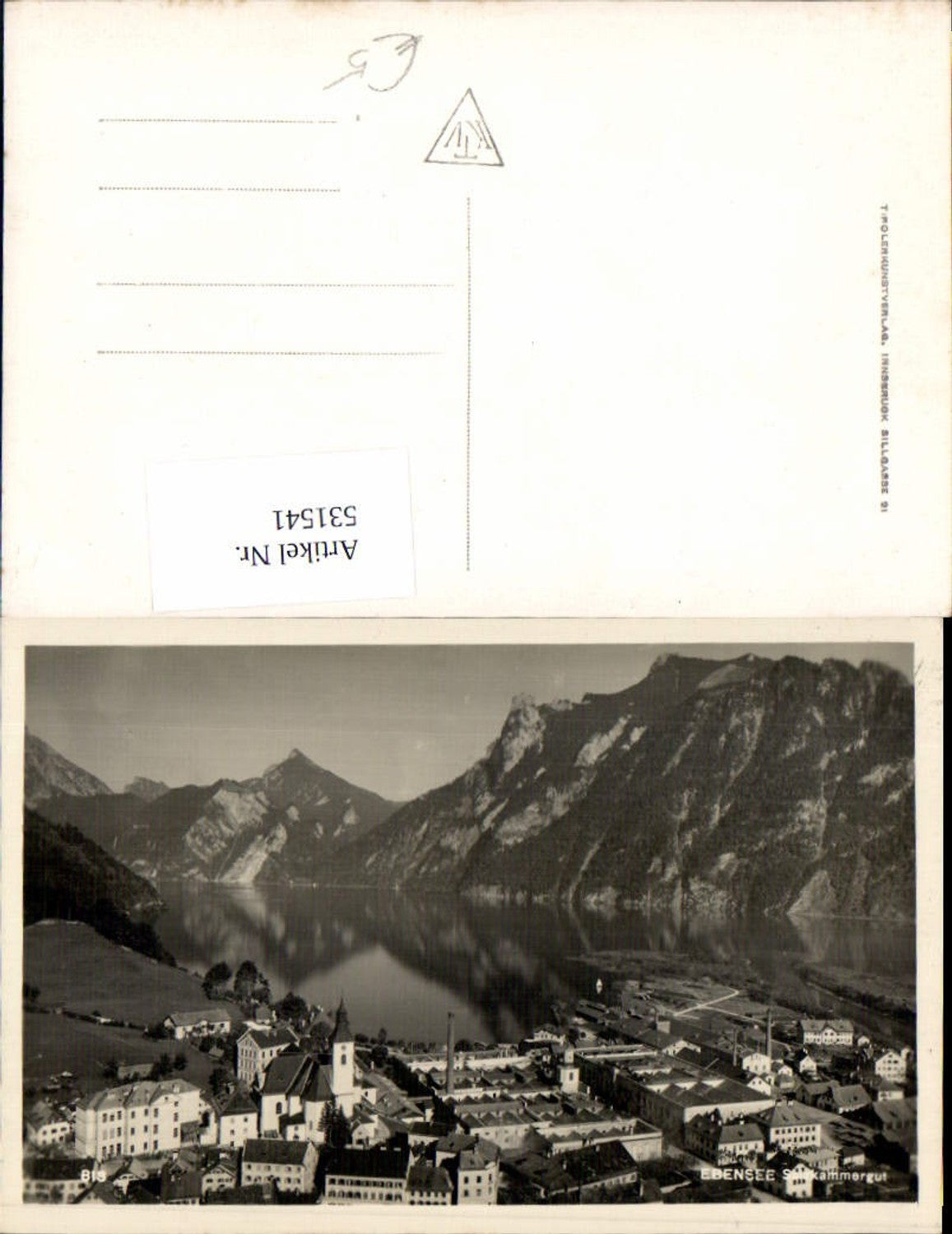 531541,Ebensee am Traunsee Salzkammergut