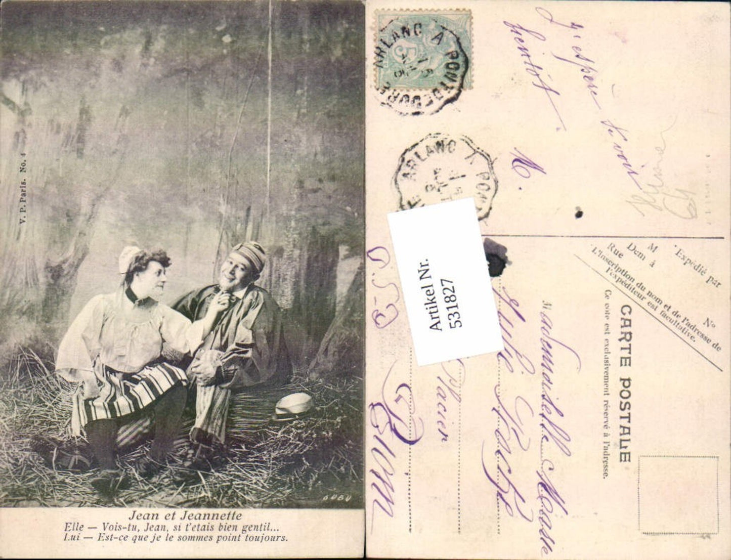 531827,Frau Liebe Paar Humor Jean et Jeannette