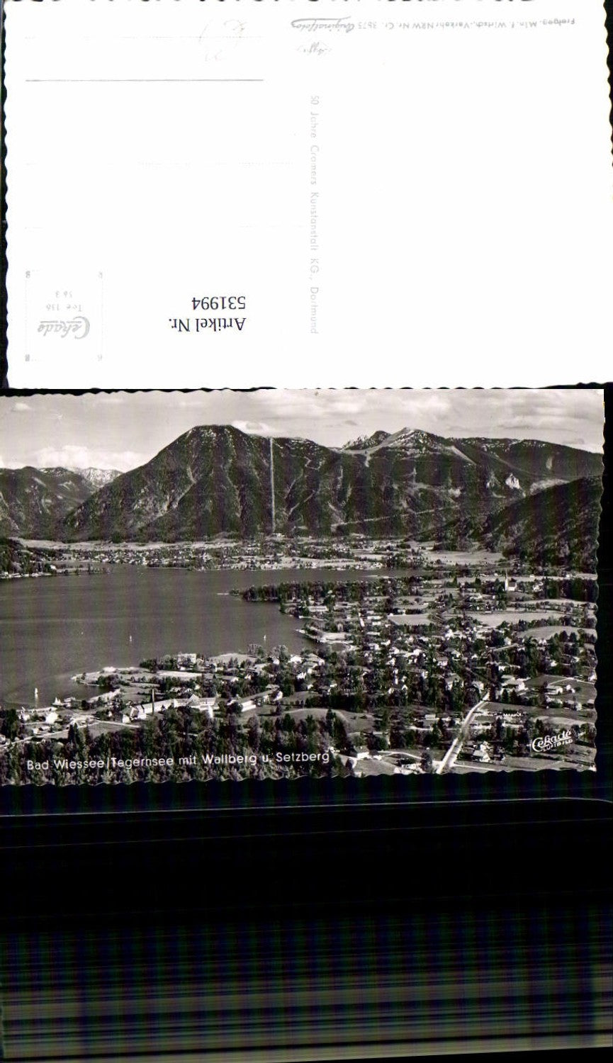 531994,Tegernsee Rottach Egern Luftbild Fliegeraufnahme Cekade