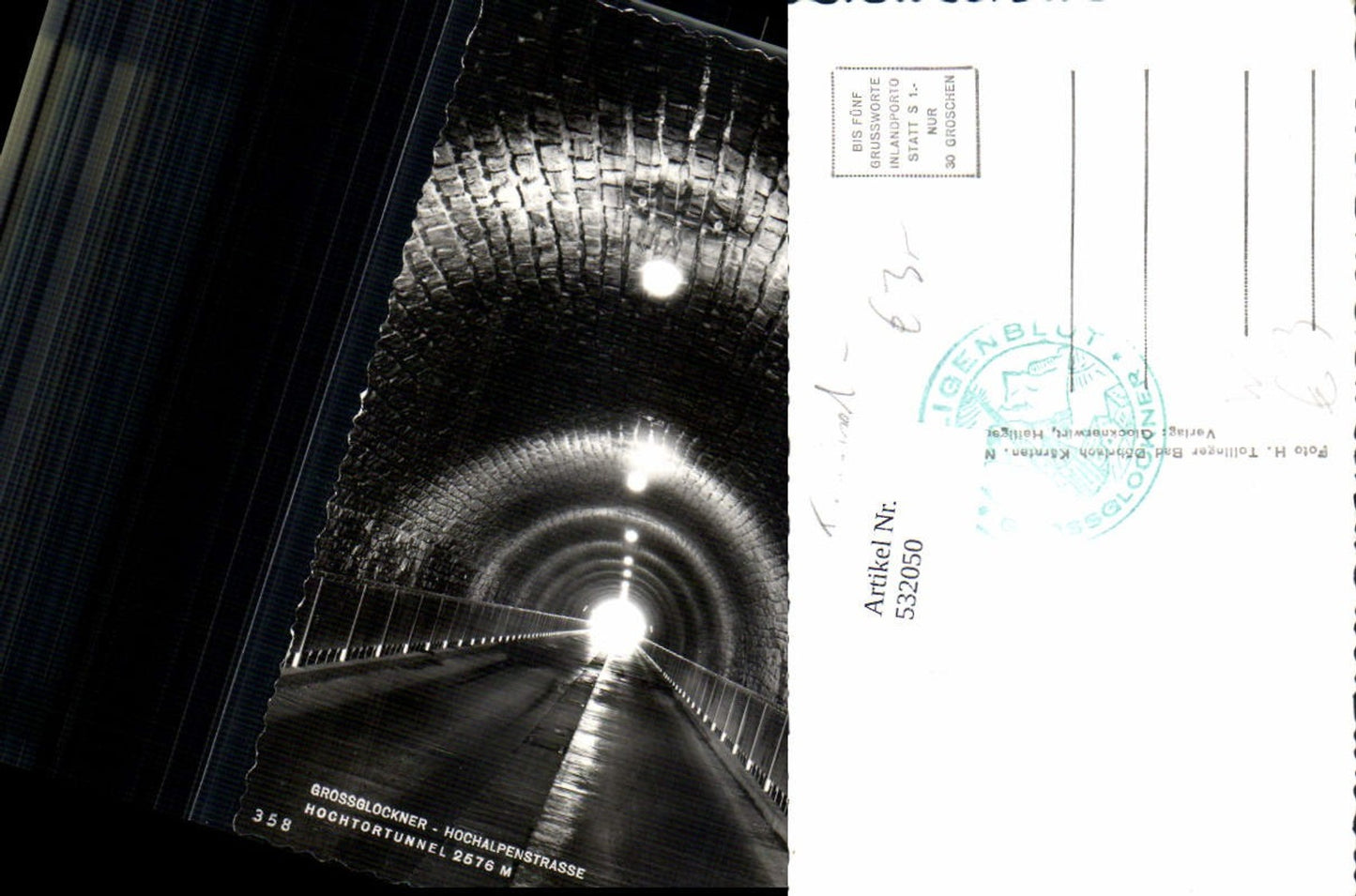 532050,Grossglockner Hochalpenstrasse Heiligenblut Hochtortunnel
