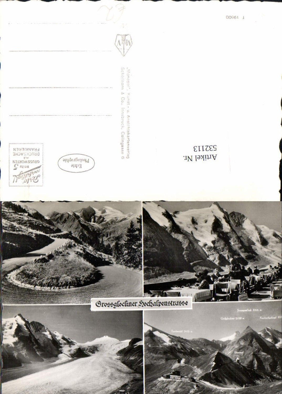 532113,Grossglockner Hochalpenstrasse Heiligenblut Kehre