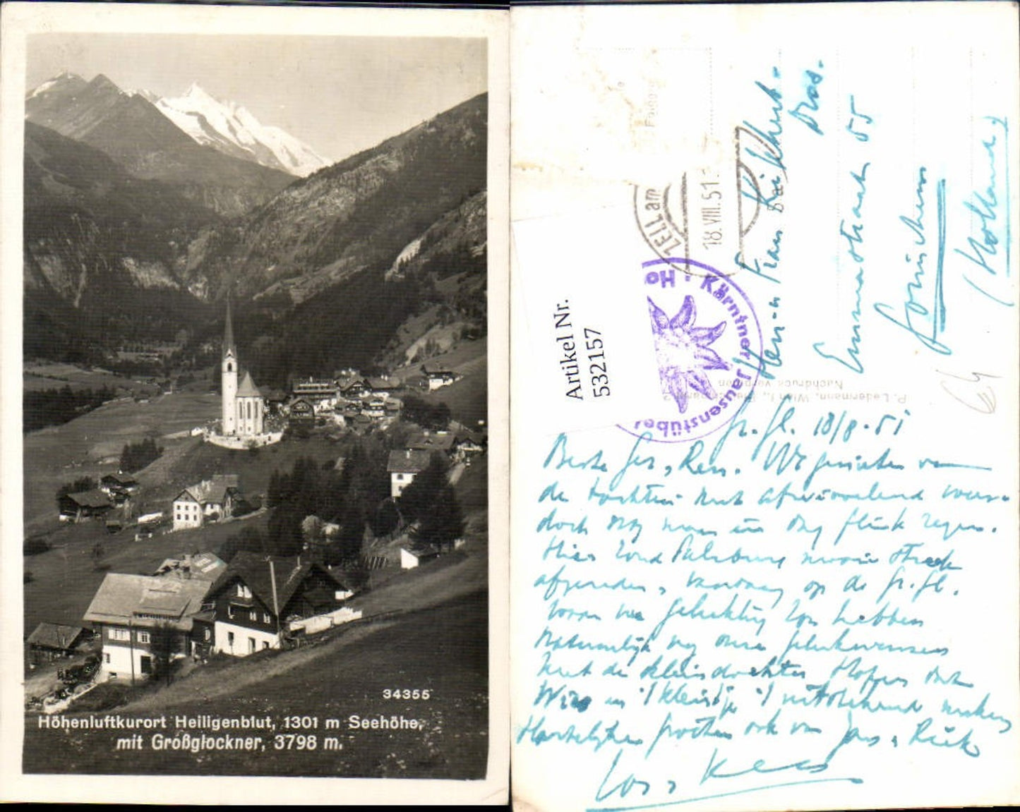 532157,Heiligenblut am Grossglockner Totale
