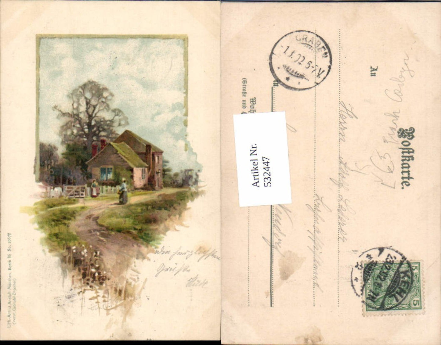 532447,Künstler Litho Frank Corbyn Price Litho Anstalt München Obpacher