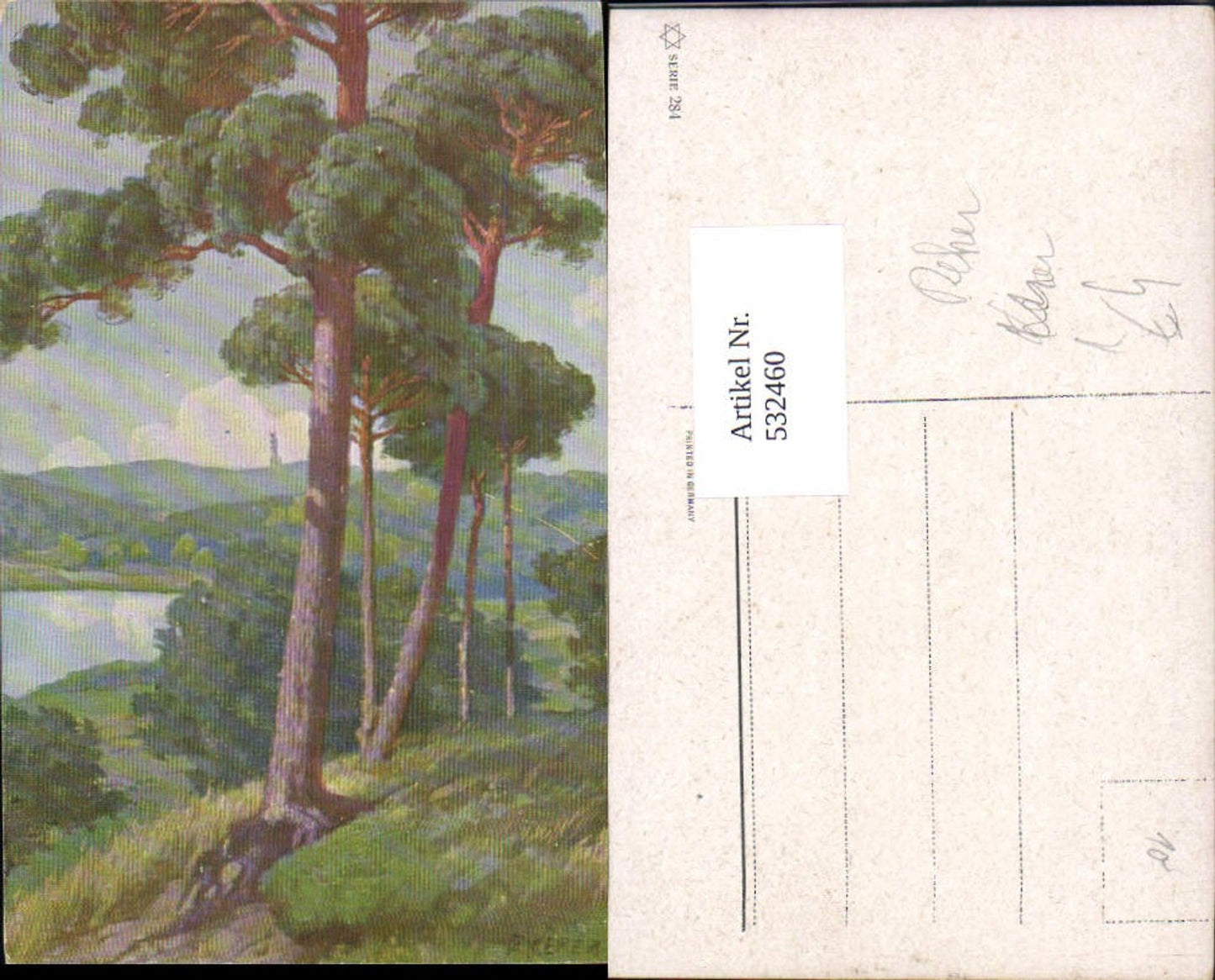 532460, Artist AK F. Kerer Tree Trees