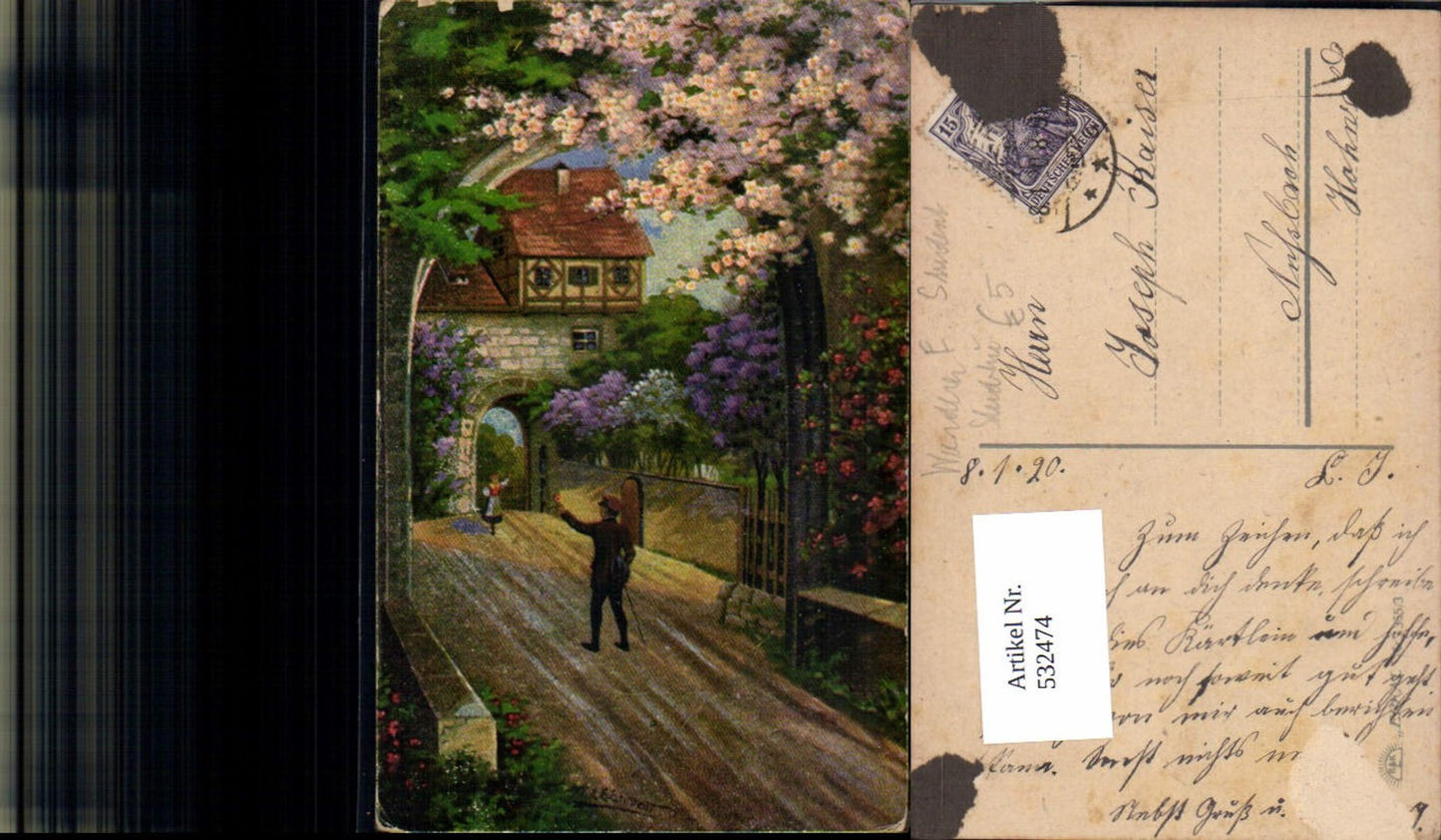 532474, Artist AK E. Student Studentika Wanderer Student