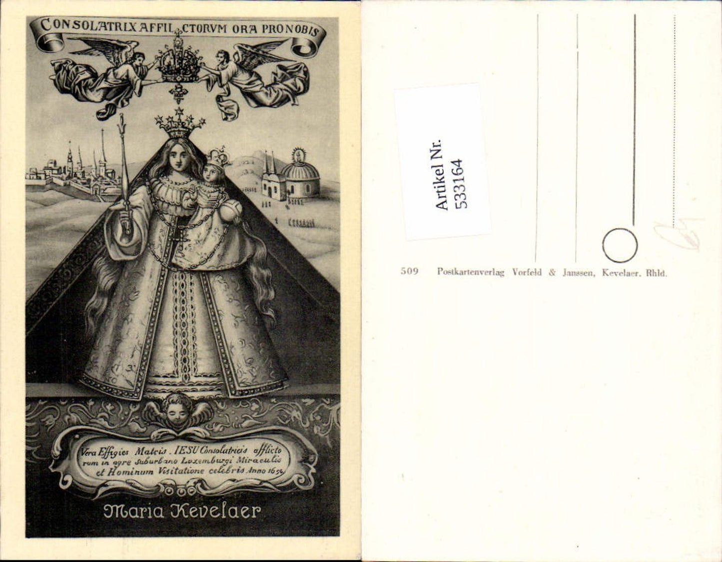 533164,Kevelaer am Niederrhein Gnadenbild