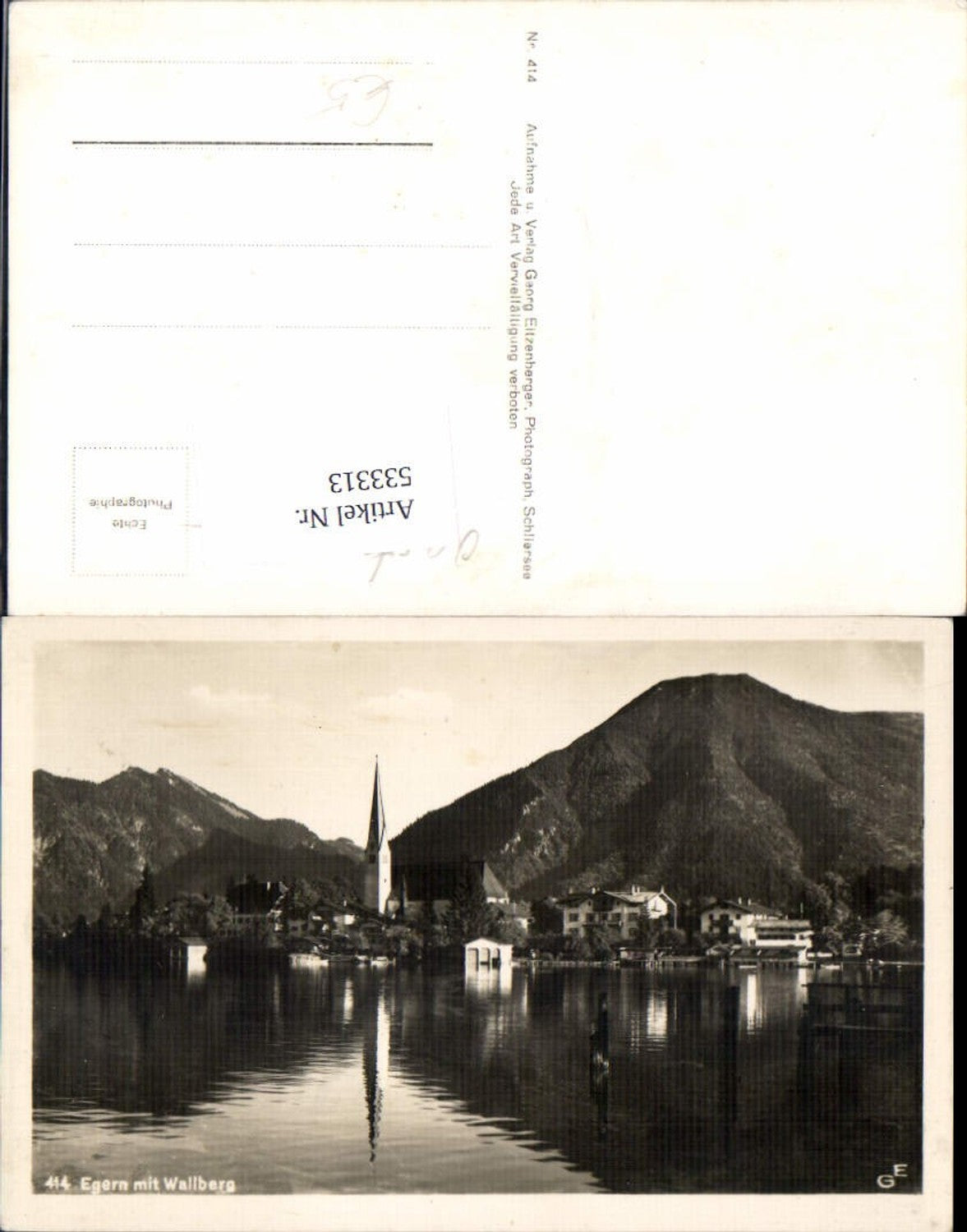 533313, Egern with Wallberg,